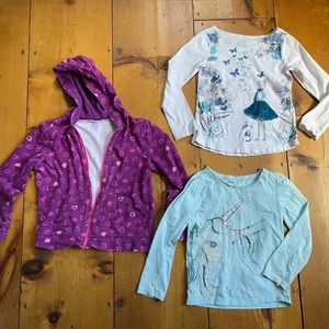 Gymboree Girls Age 7 - tops x3